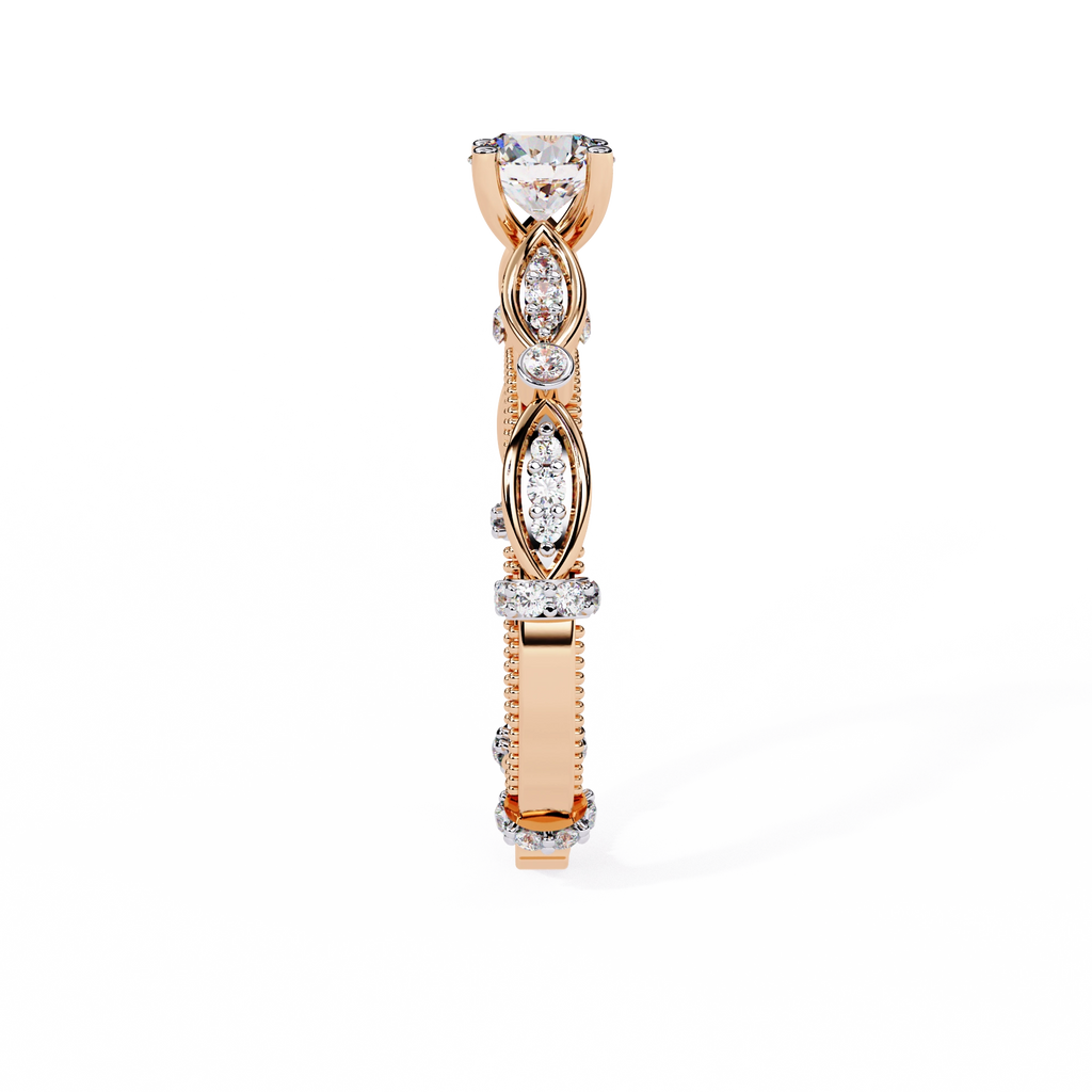 Vintage Diamond Infinity Ring