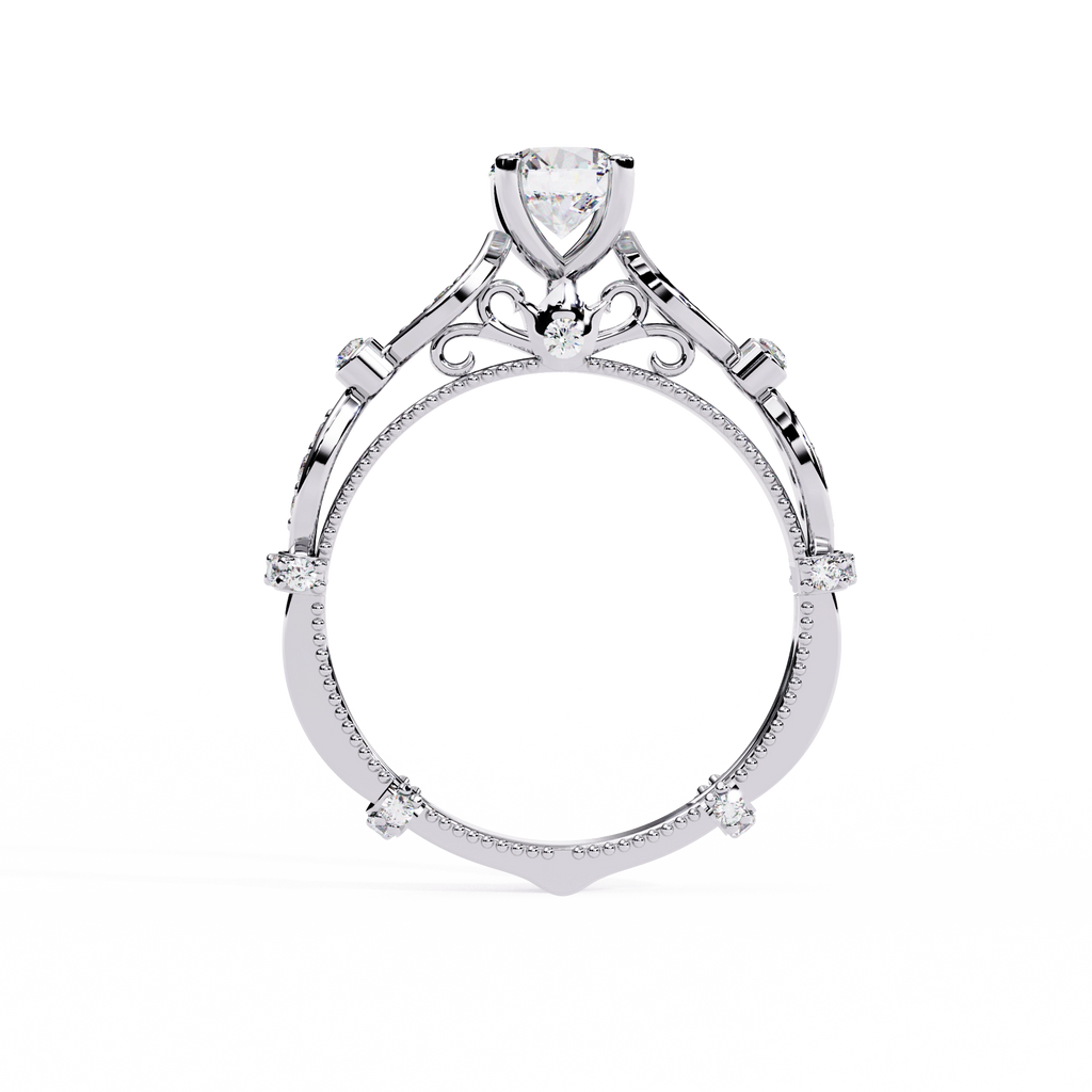 Vintage Diamond Infinity Ring