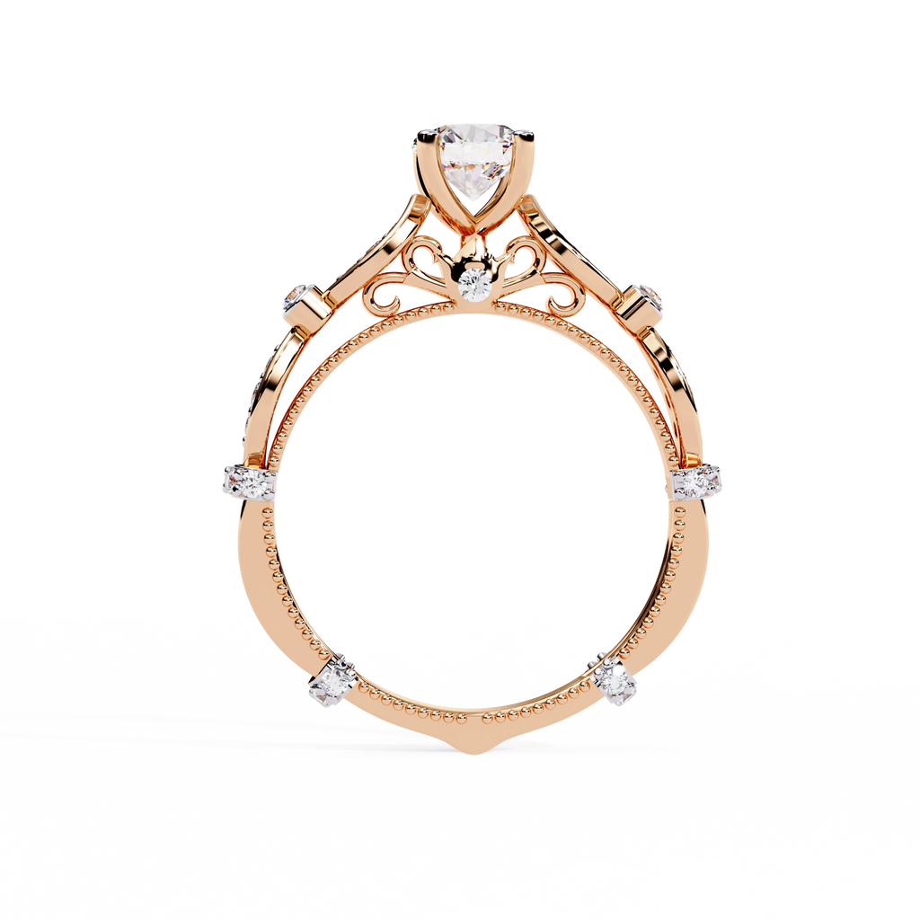 Vintage Diamond Infinity Ring