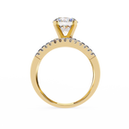 Modern Solitaire Diamond Wrap Ring