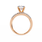 Modern Solitaire Diamond Wrap Ring