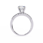 Modern Solitaire Diamond Wrap Ring