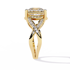 Princess Cut Diamond Statement Ring