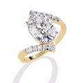 Oval Diamond Wrap Statement Ring